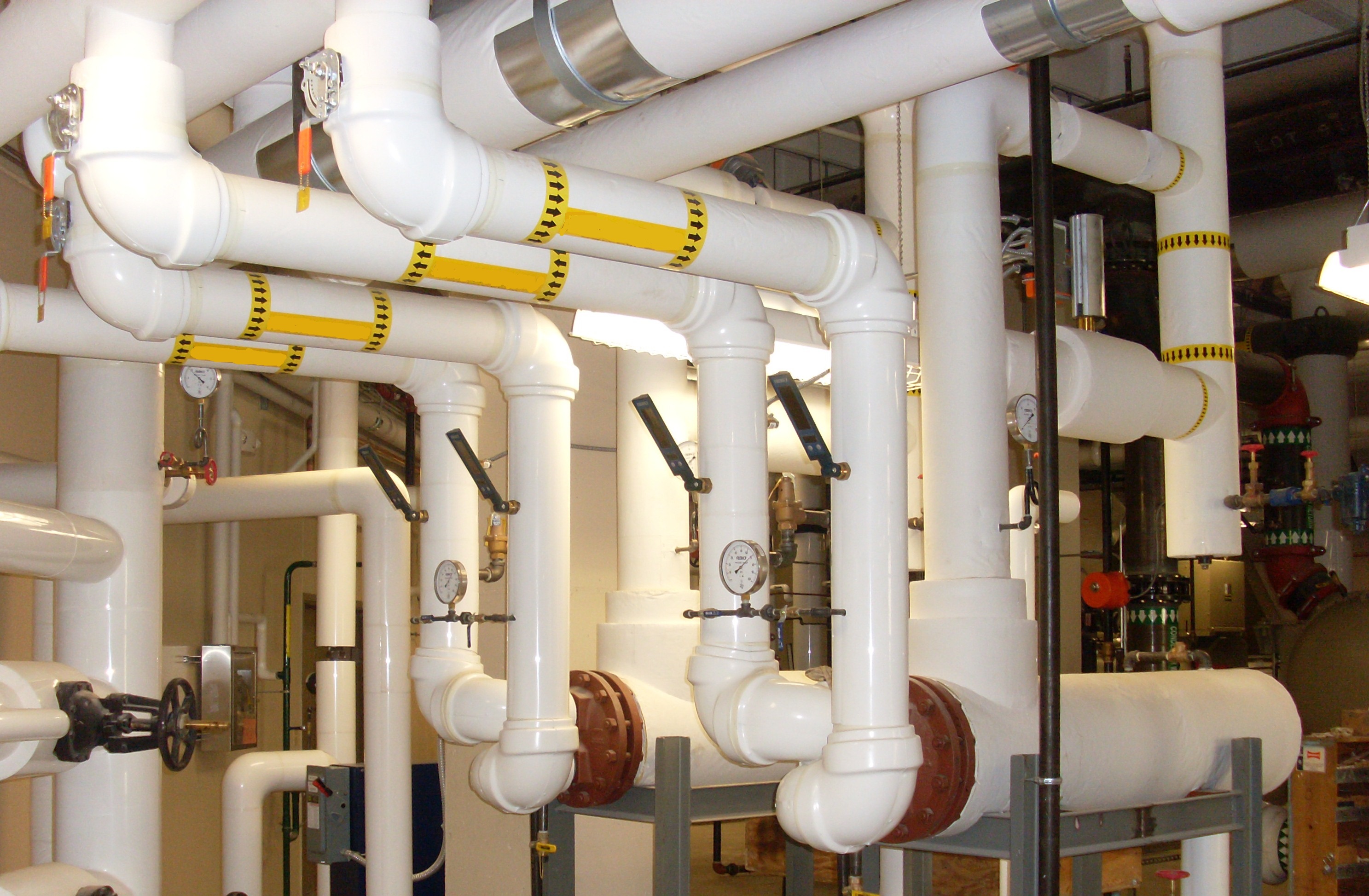CHILLED WATER PIPELINE FABRICATION & INSTALLATION